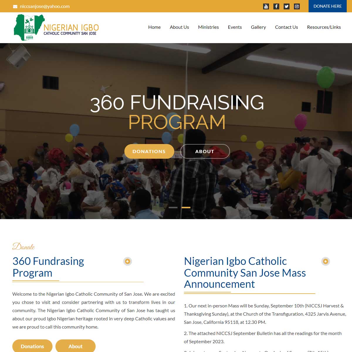 Nigerian Igbo Catholic Community San Jose