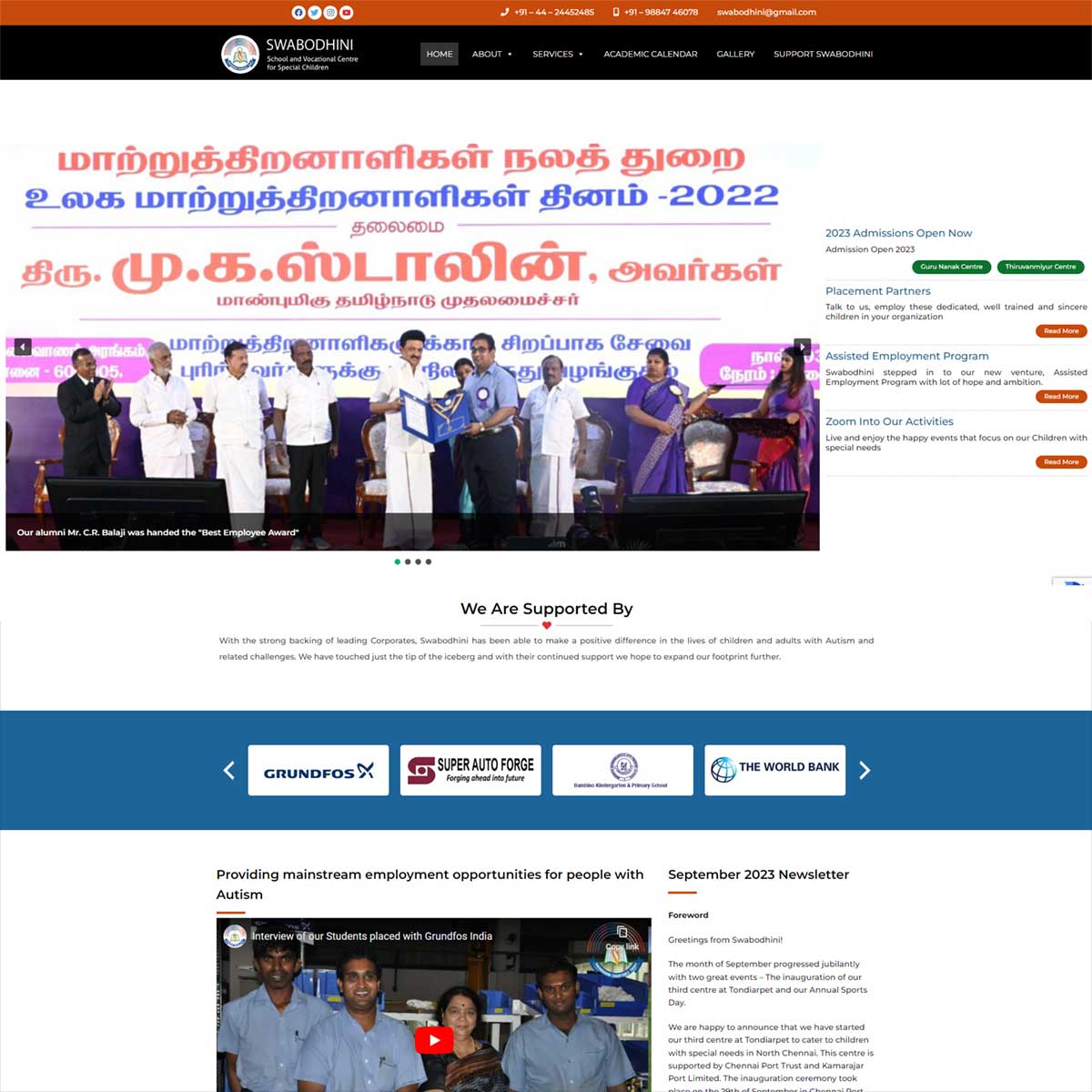 Swabodhini - School for Children with Special Needs